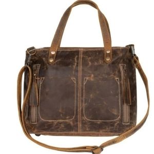 Myra leather bag